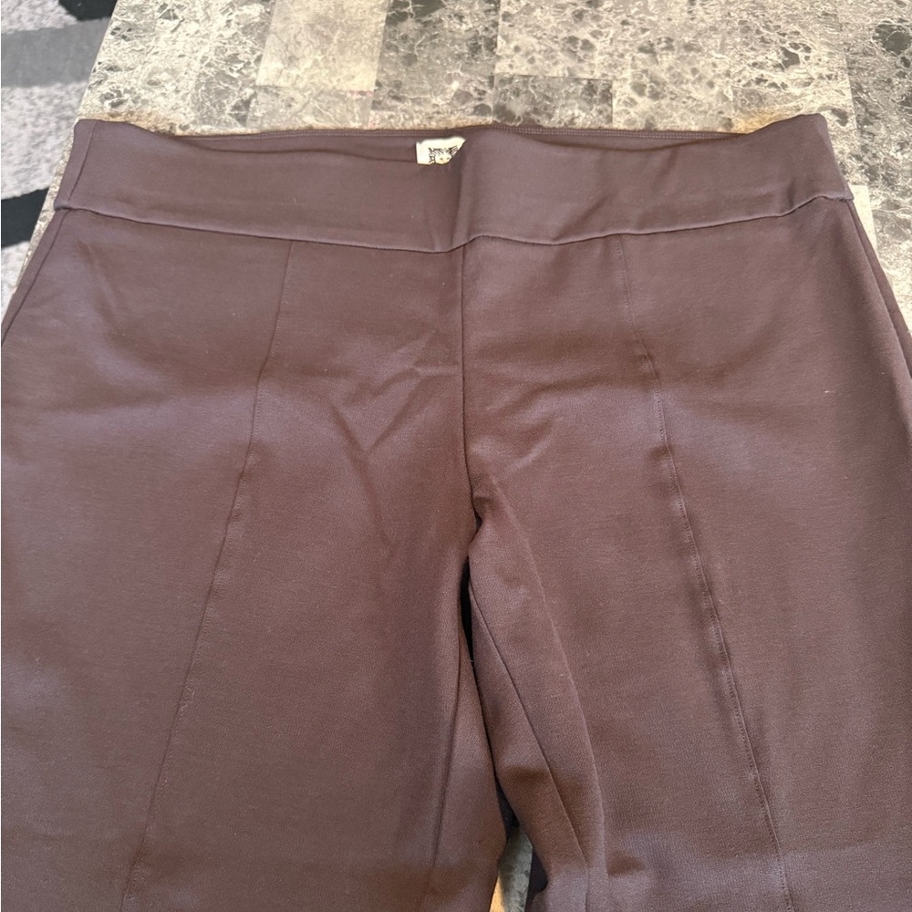 Anne Klein Chocolate Brown Pants Large - Picture 5 of 7